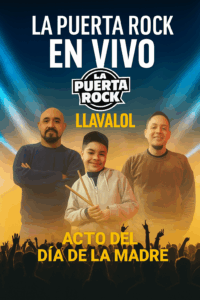 “La Puerta Rock en Vivo – Llavallol – Acto del Día de la Madre”